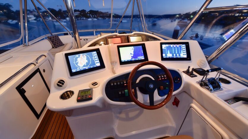 Nautical equipment: Marine boat fishfinder, or sounder GPS NAVIGATION